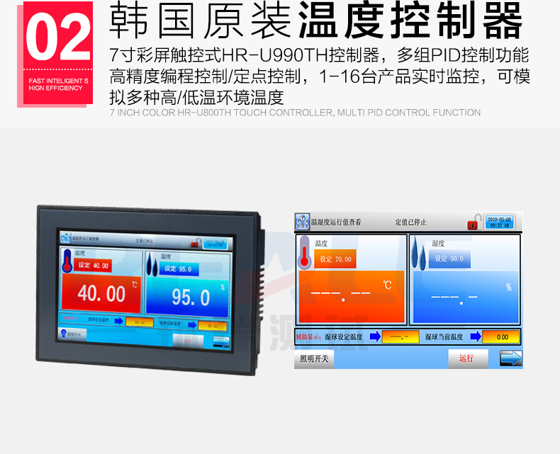 非標恒溫恒濕箱控制器